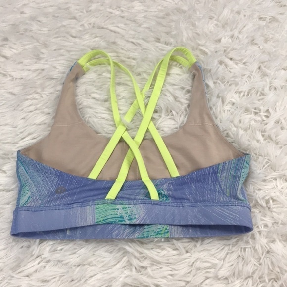 Lululemon Energy Bra Wind Chill White Lullaby - Picture 2 of 6